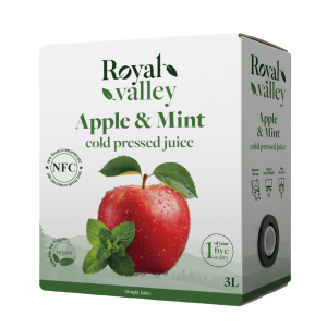 3L Apple Mint Juice bag in box NFC