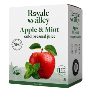 Apple Mint NFC Juice Bag in Box 3L
