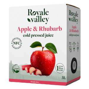 Apple Rhubarb NFC Juice Bag in Box 3L